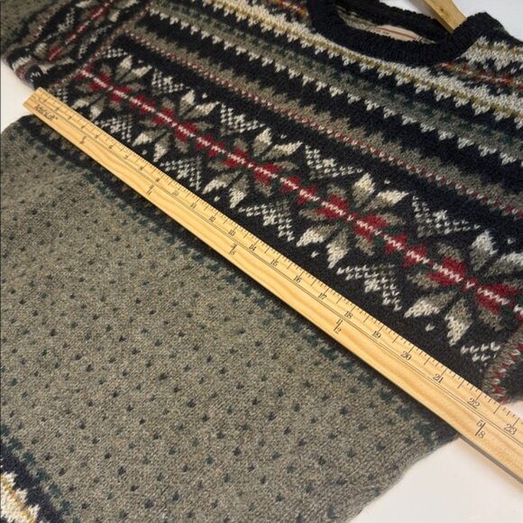 Vintage Woolrich Men's Medium Wool Blend Sweater Made in USA - Picture 4 of 6